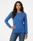 BELLA + CANVA Heather CVC Long Sleeve Crewneck T-Shirt for Layering Style & Custom Print Essential Tee